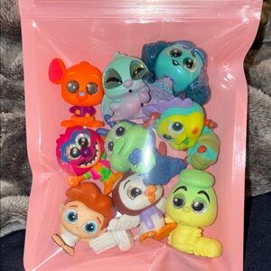 Colorful Animal Figurine Set